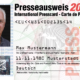 Presseausweis 2025