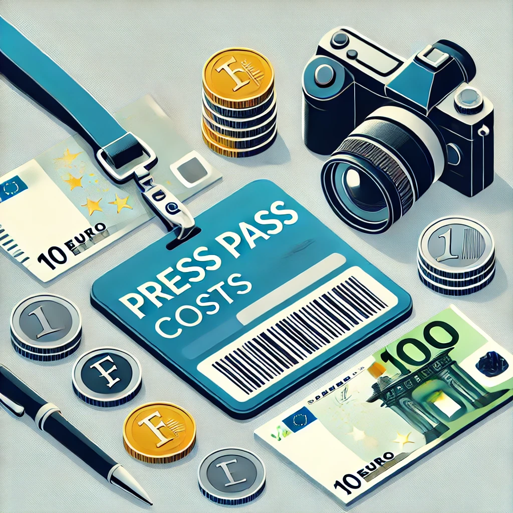 Presseausweis Kosten